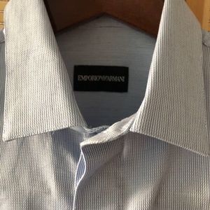 EMPORIO ARMANI Shirt Men's Size 39, 15-1/2 - new without tags